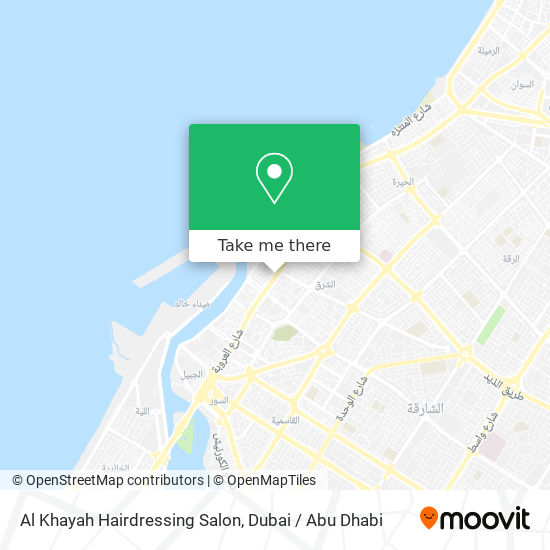 Al Khayah Hairdressing Salon map