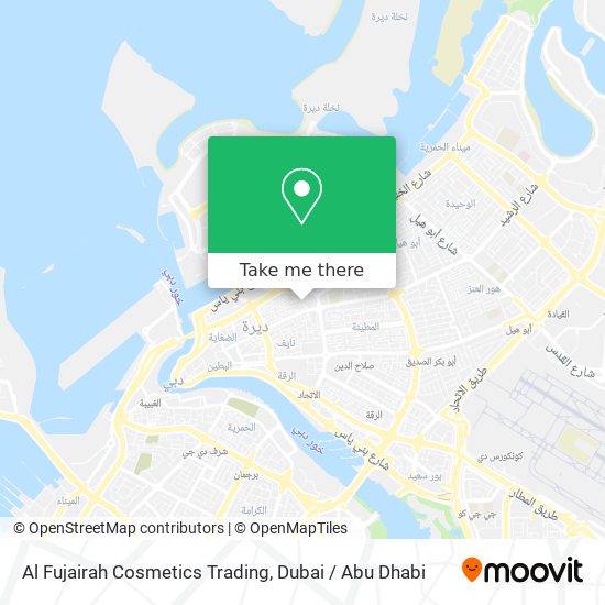 Al Fujairah Cosmetics Trading map