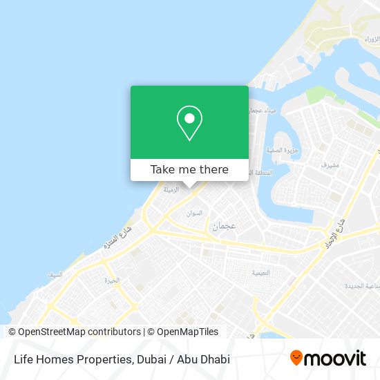 Life Homes Properties map