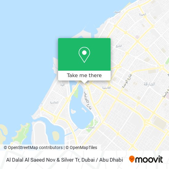 Al Dalal Al Saeed Nov & Silver Tr map