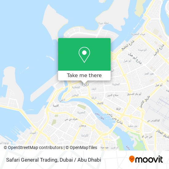 Safari General Trading map