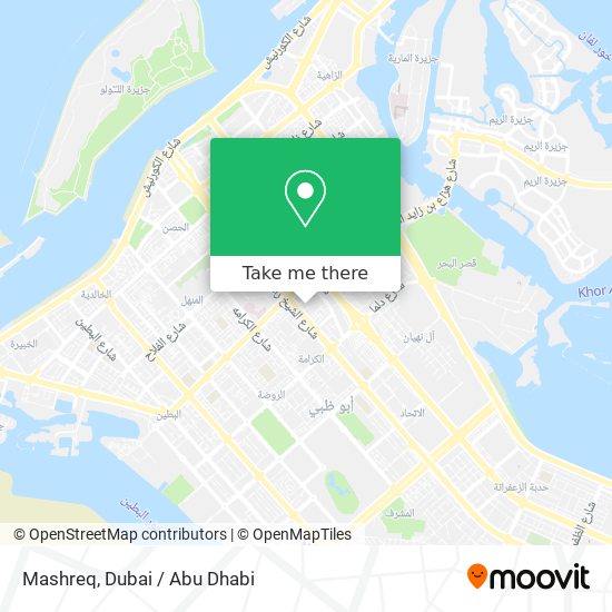 Mashreq map