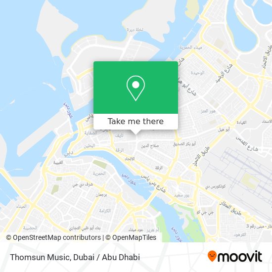 Thomsun Music map