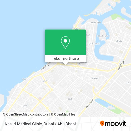 Khalid Medical Clinic map