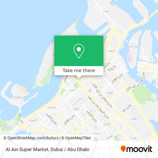 Al Ain Super Market map