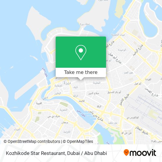 Kozhikode Star Restaurant map
