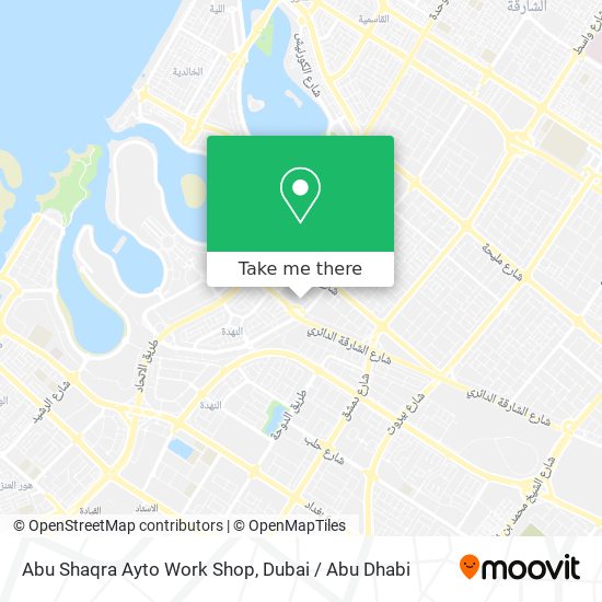 Abu Shaqra Ayto Work Shop map
