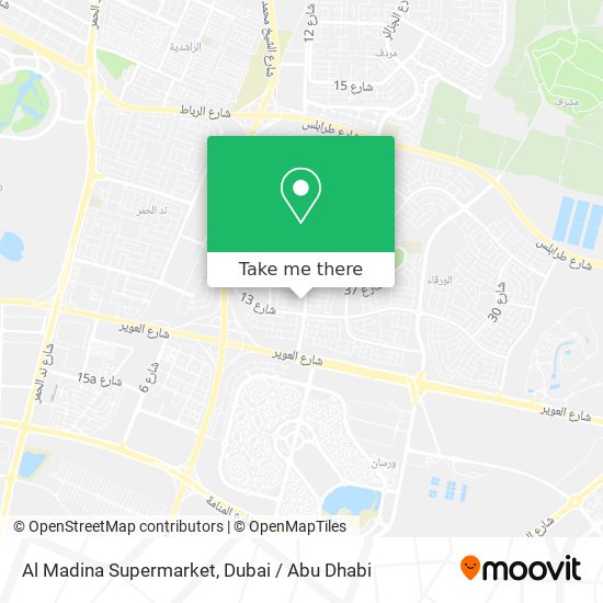 Al Madina Supermarket map