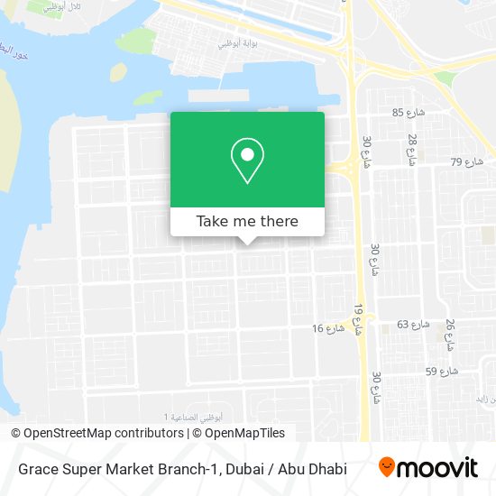 Grace Super Market Branch-1 map