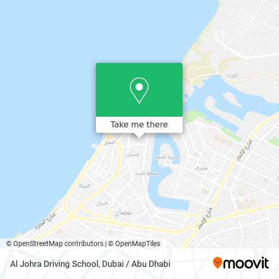 Al Johra Driving School map