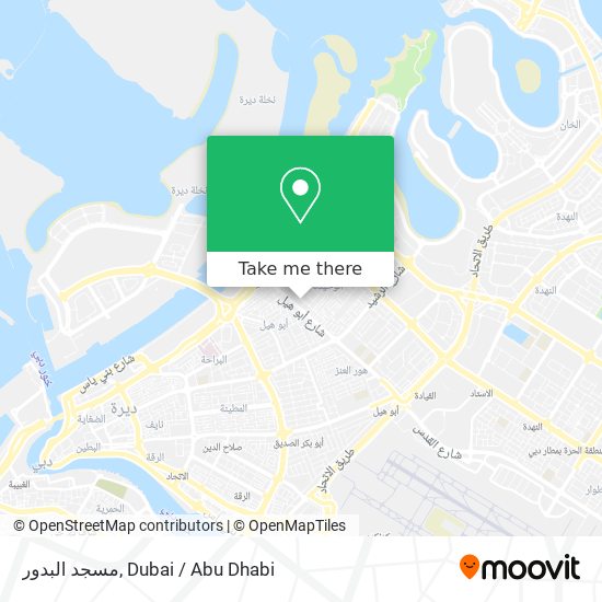 مسجد البدور map