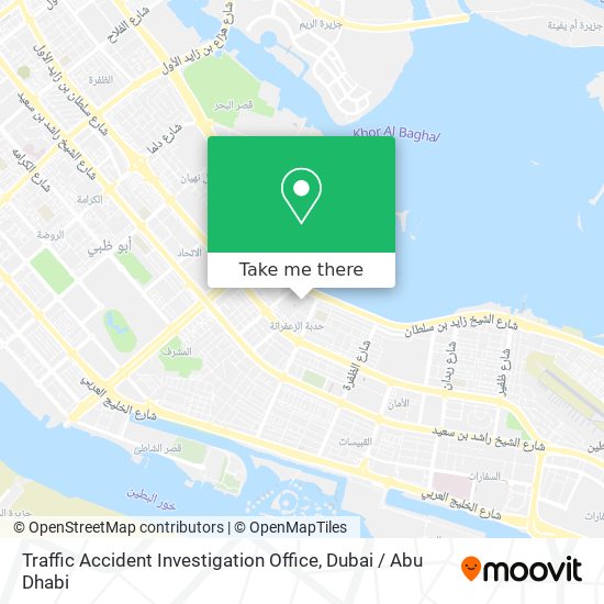 Traffic Accident Investigation Office map