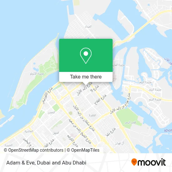 Adam & Eve map