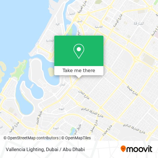 Vallencia Lighting map