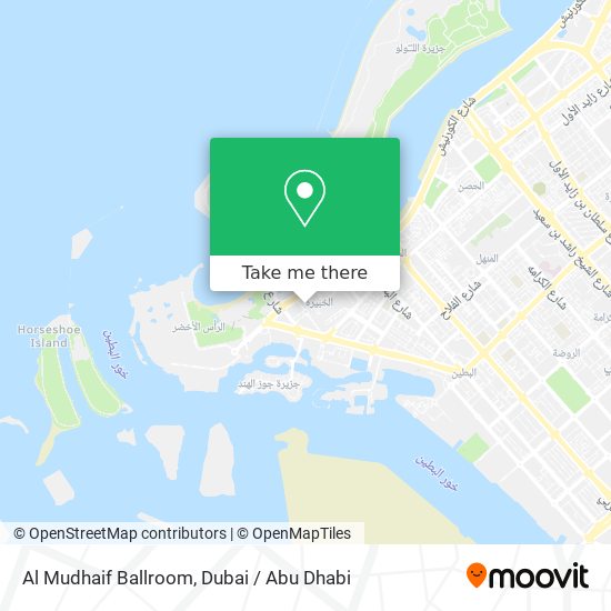 Al Mudhaif Ballroom map