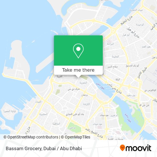 Bassam Grocery map