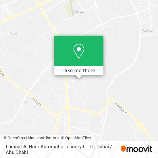 Lamsat Al Harir Automatic Laundry L.L.C. map