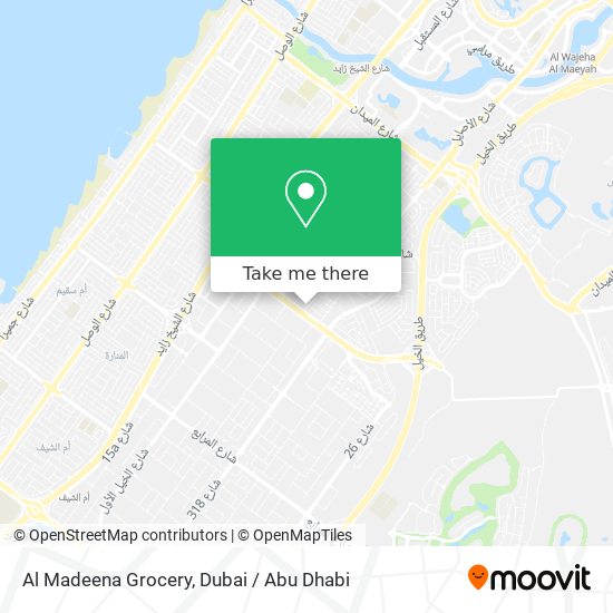 Al Madeena Grocery map