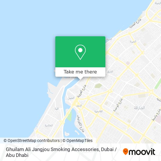 Ghuilam Ali Jangjou Smoking Accessories map
