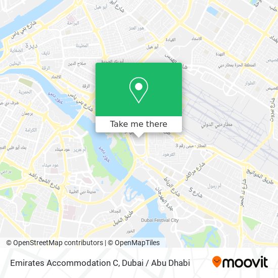 Emirates Accommodation C map