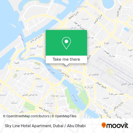 Sky Line Hotel Apartment map