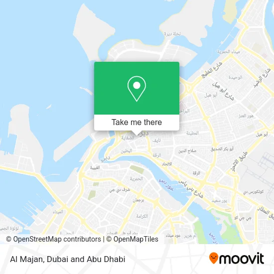 Al Majan map