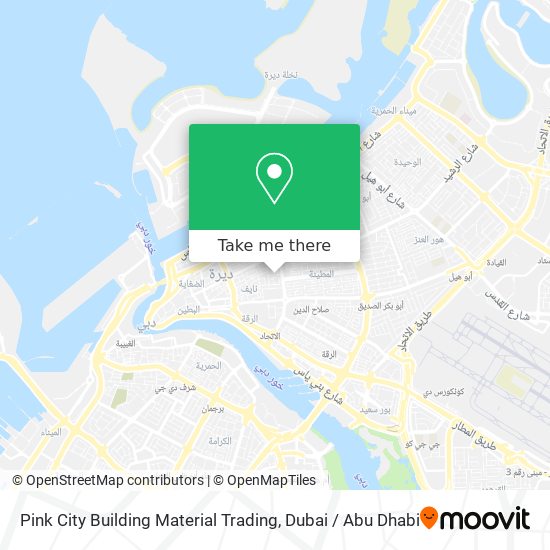 Pink City Building Material Trading map