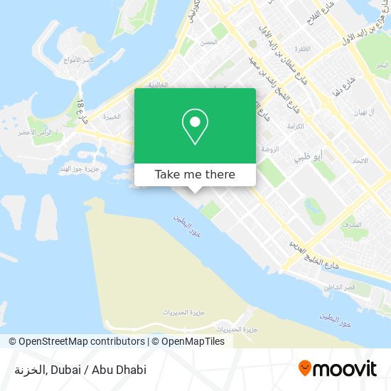 الخزنة map