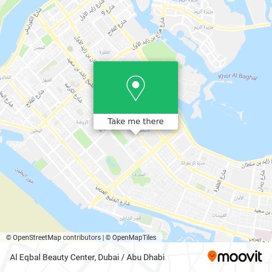 Al Eqbal Beauty Center map