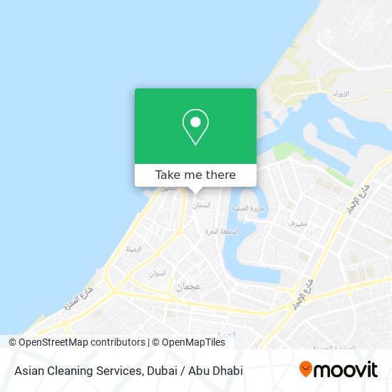 Asian Cleaning Services map