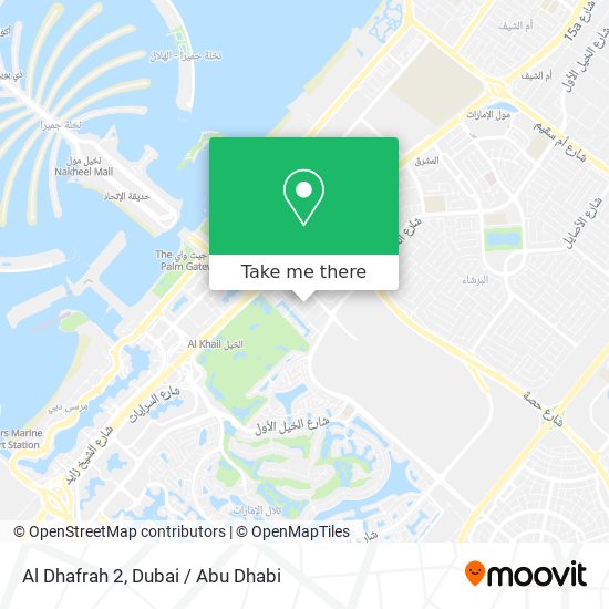 Al Dhafrah 2 map