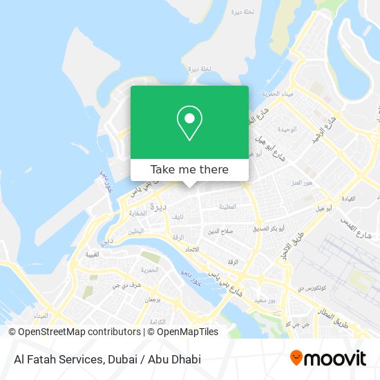 Al Fatah Services map