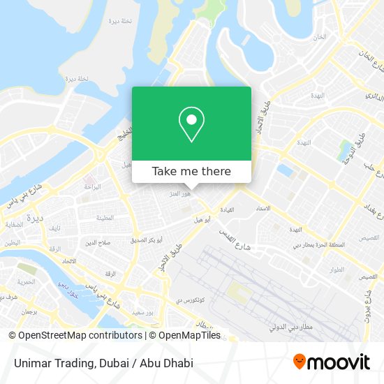 Unimar Trading map