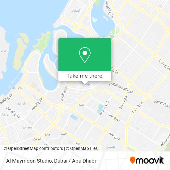 Al Maymoon Studio map