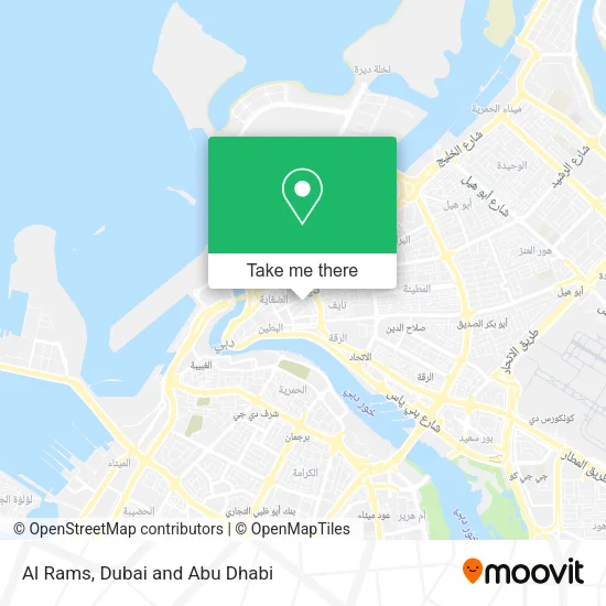 Al Rams map