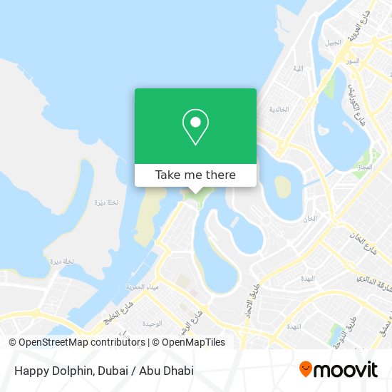 Happy Dolphin map