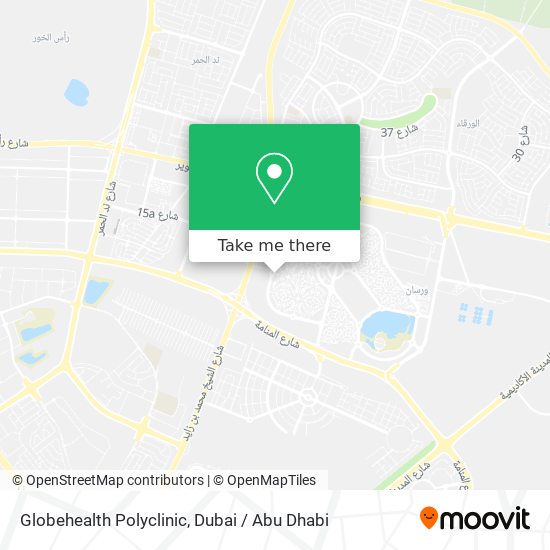 Globehealth Polyclinic map