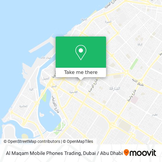 Al Maqam Mobile Phones Trading map