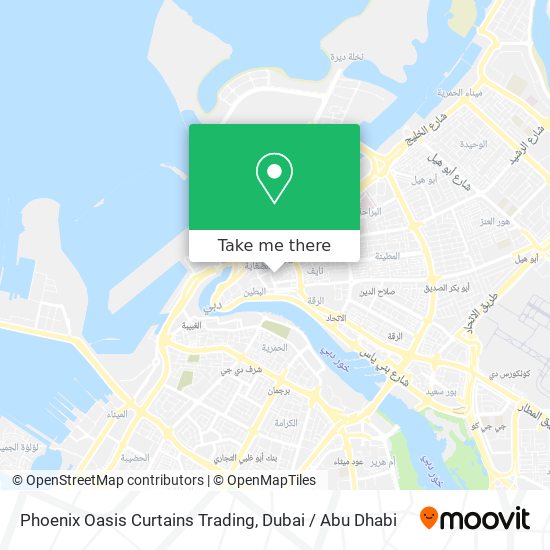 Phoenix Oasis Curtains Trading map
