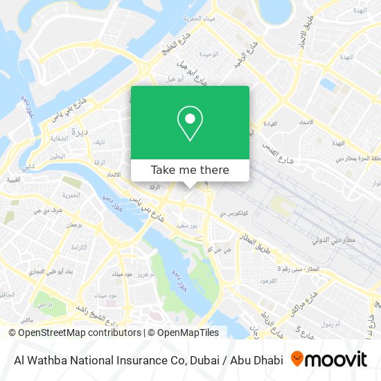 Al Wathba National Insurance Co map