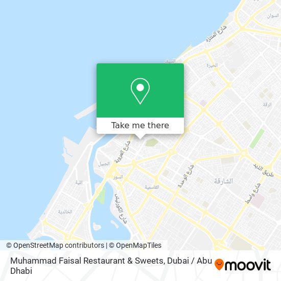 Muhammad Faisal Restaurant & Sweets map