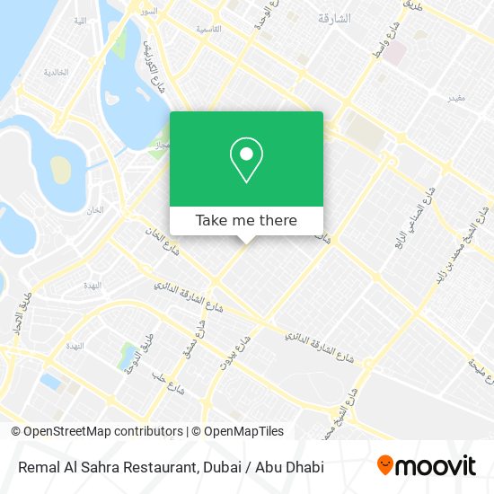 Remal Al Sahra Restaurant map