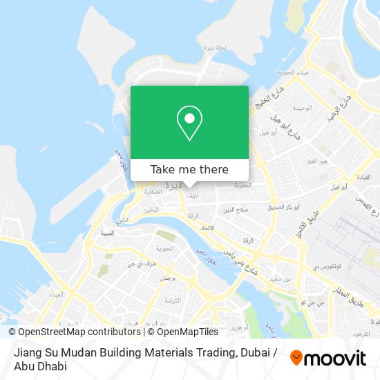 Jiang Su Mudan Building Materials Trading map