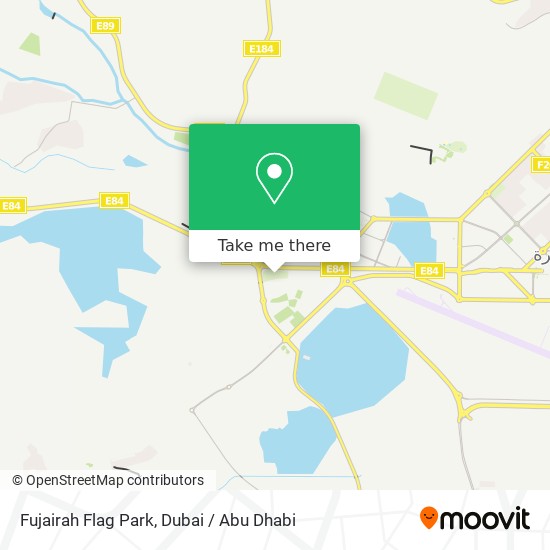 Fujairah Flag Park map