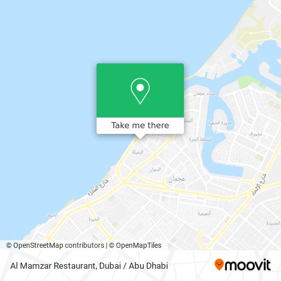 Al Mamzar Restaurant map