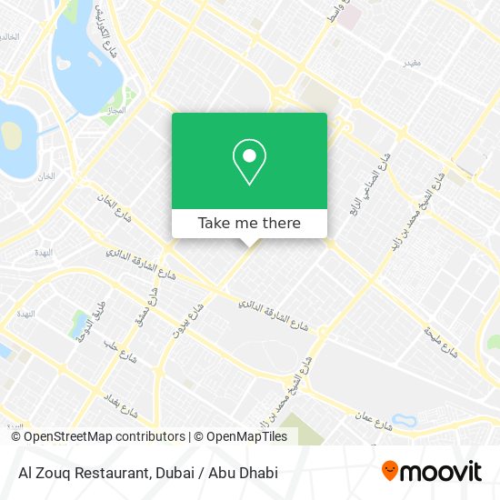 Al Zouq Restaurant map