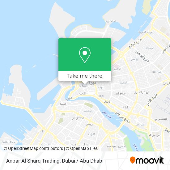 Anbar Al Sharq Trading map