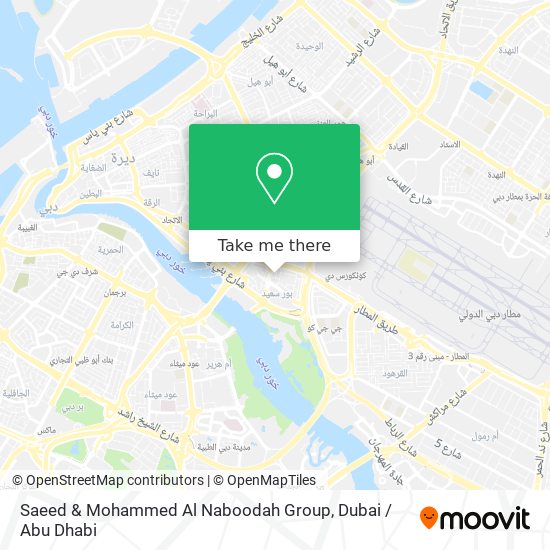 Saeed & Mohammed Al Naboodah Group map