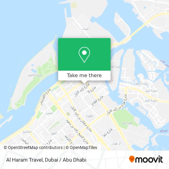 Al Haram Travel map