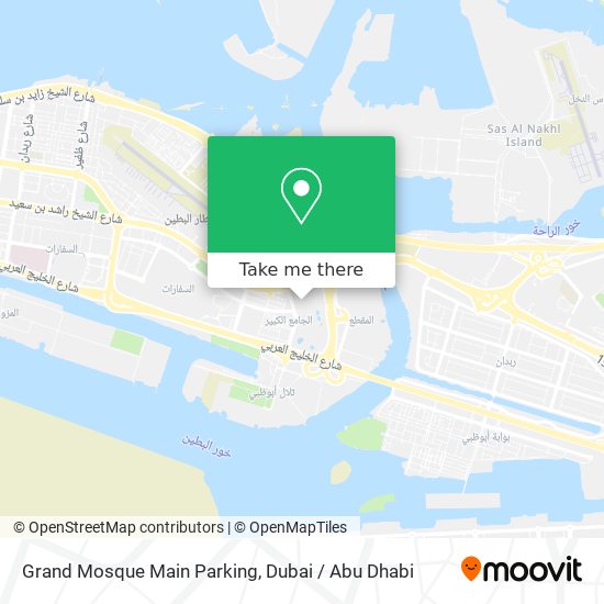 Grand Mosque Main Parking map